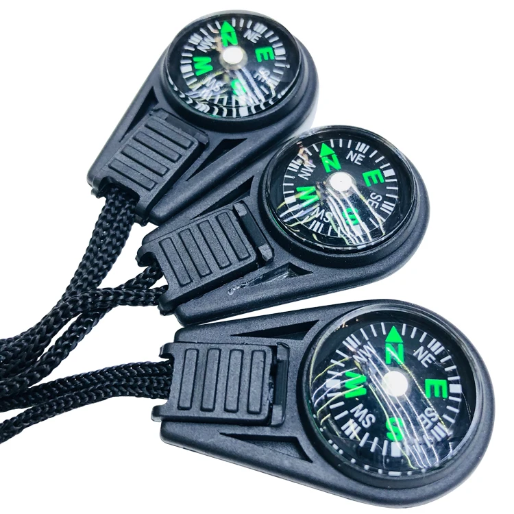 High-precision oil-filled compass eco-friendly plastic mini compass for outdoor direction identification