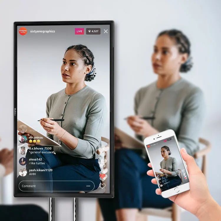 Bulldex 32 inch Newest Internet Streaming Broadcast Mobile Live Radio & TV Broadcasting Equipments