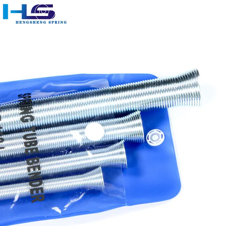 HengSheng Flaring Tool Stainless Steel Internal PVC Copper Pipe Tube Bending Spring Bender Set