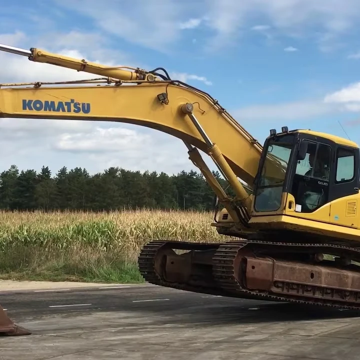 Экскаватор для использования в Японии 35 тонн Komatsu PC350 большой размер строительная машина