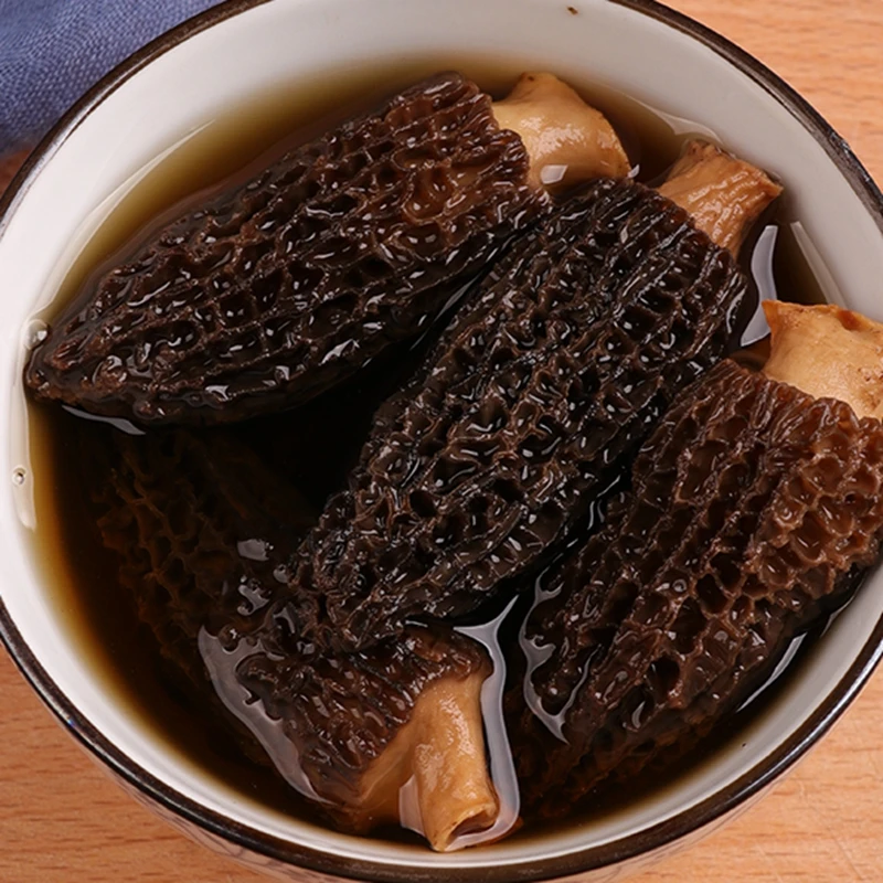 
Edible dried morel mushrooms morchella wild mushroom 