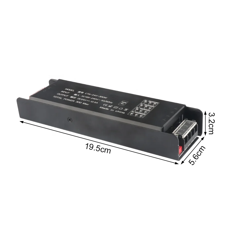 Светодиодный драйвер постоянного напряжения 60 Вт 100 240 300 ac 110/220 В в Dc12v/24 светодиодный силовой трансформатор для внутреннего освещения