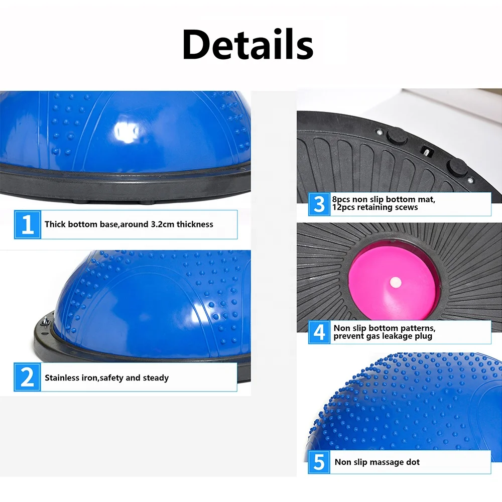 Massage Half Bosuing Balance Ball Exercises Balance Trainer