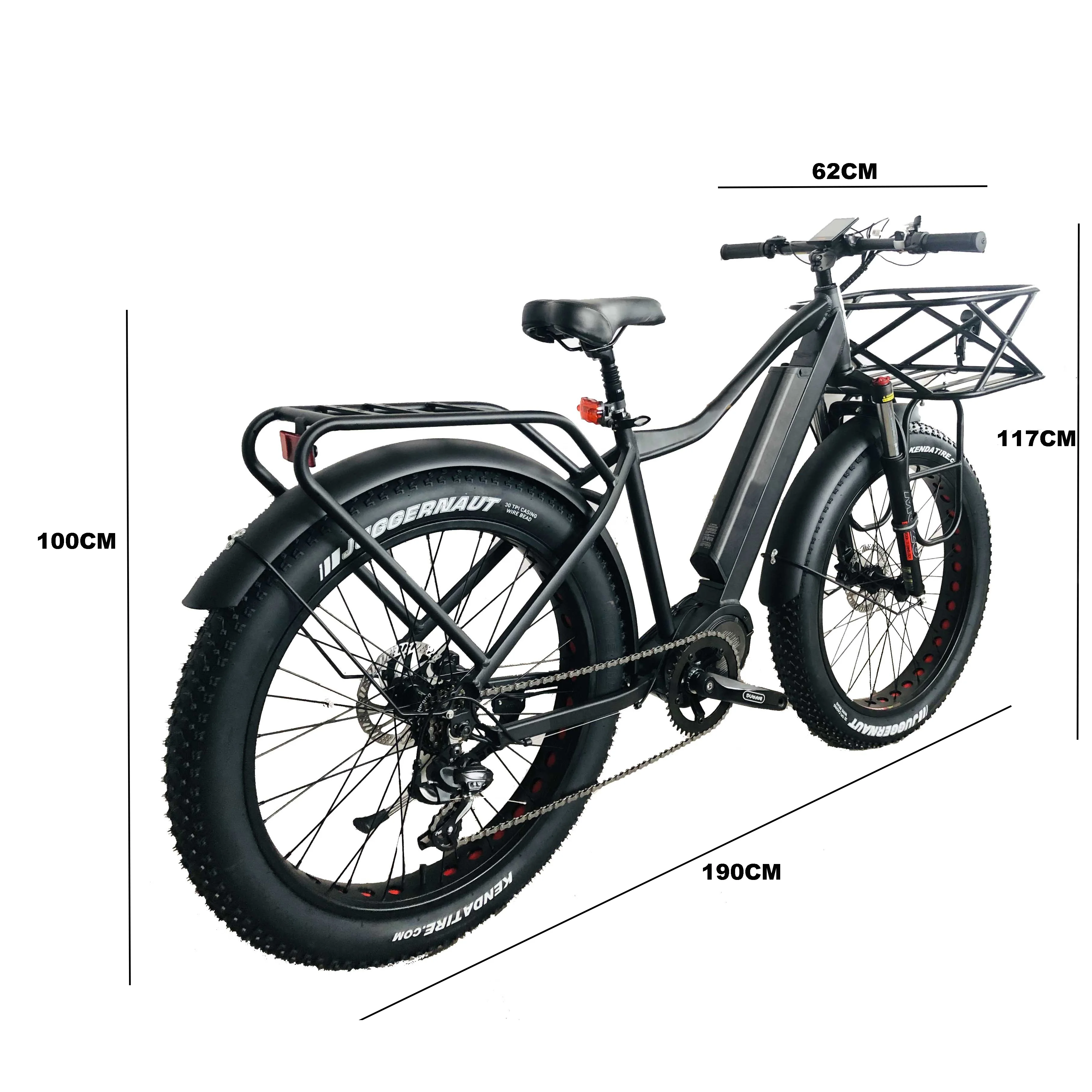 26 дюймов 7 скоростей OEM CE 40 км/ч 500 Вт 48 В 14 А/ч литиевая батарея для взрослых 4 0 толстый Электрический горный велосипед распродажа K800