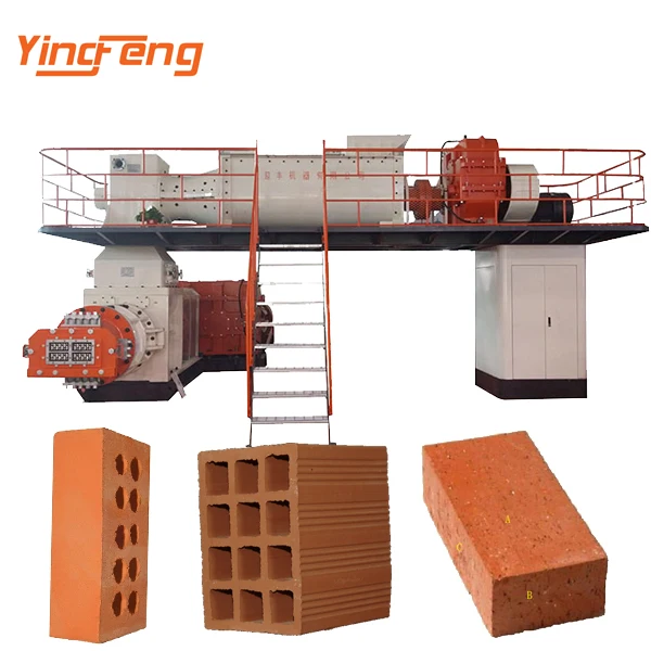 Professional Factory Made Commercial Jkr Clay Automatic Soil Red Mud Brick Vacuum Extruder