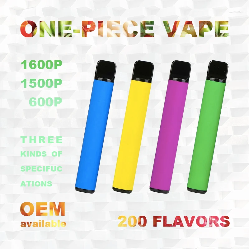 Мундштук для сока и дыма с логотипом заказчика 1600 электронная сигарета одноразовая