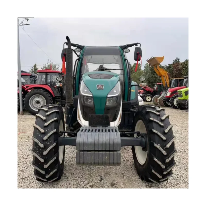 140HP 4WD Used Agricultural Tractor ARBOS Brand Farm Equipment  Wheel Tractor With Disc Plow Farming Tools for Sale