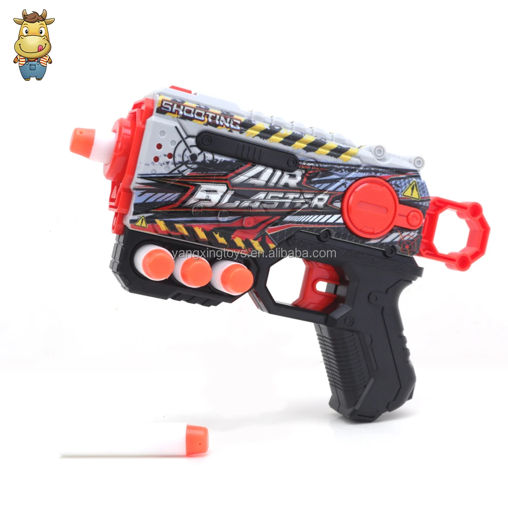 Customize Doodle Soft Bullet Gun Toy Factory Target Shooting Training small Blaster Ball Kids Weapons Toys Sets