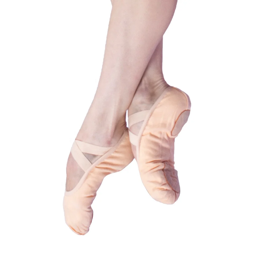 DansGirl Soft Ballet Shoe  Canvas Split Sole Ballet Dance Training Shoes
