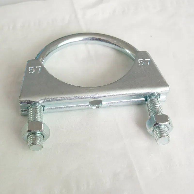 Galvanized Steel U Bolt Exhaust Pipe Clamp