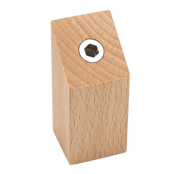 Wall Mounted Natural Wooden Coat Hook Wood Towel Rack Clothes Hat Hanger Key Holder