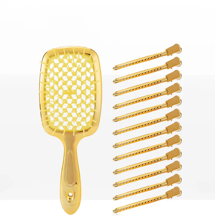 Hair comb massage grid comb tangle-free massage comb for hair care