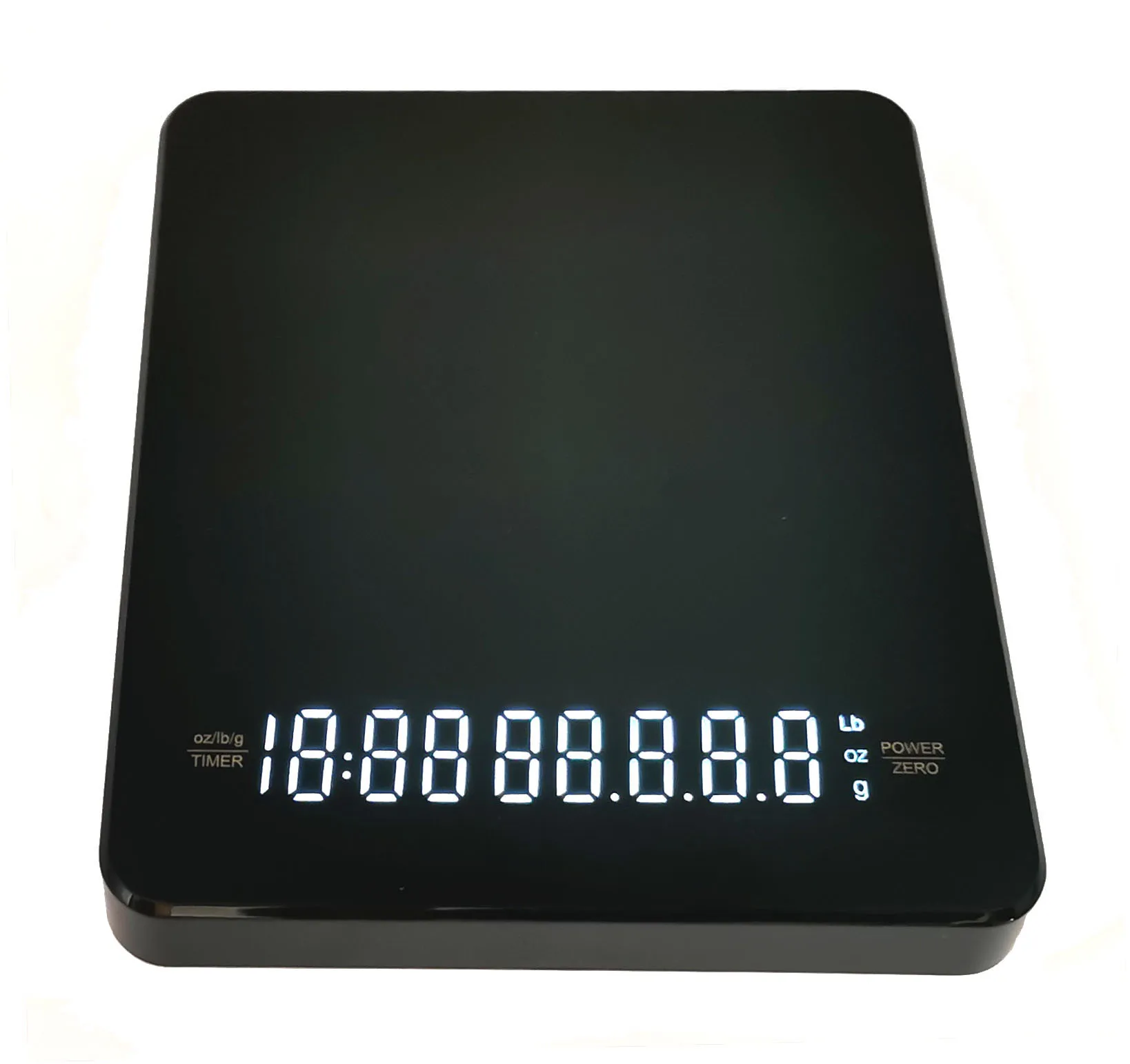 J&R Mini Pocket Personal Compact Small Food Coffee Weighing Scale Wholesale Black Digital 2kg 2000g 0.1g Digital Display