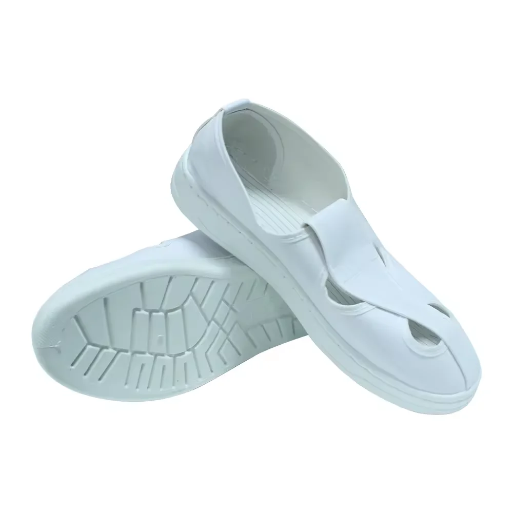 Washable White Mesh Upper SPU Sole Anti-Static Dust-Free ESD Shoes Cleanroom Antistatic Shoes For Computer Factory Lab Workshop