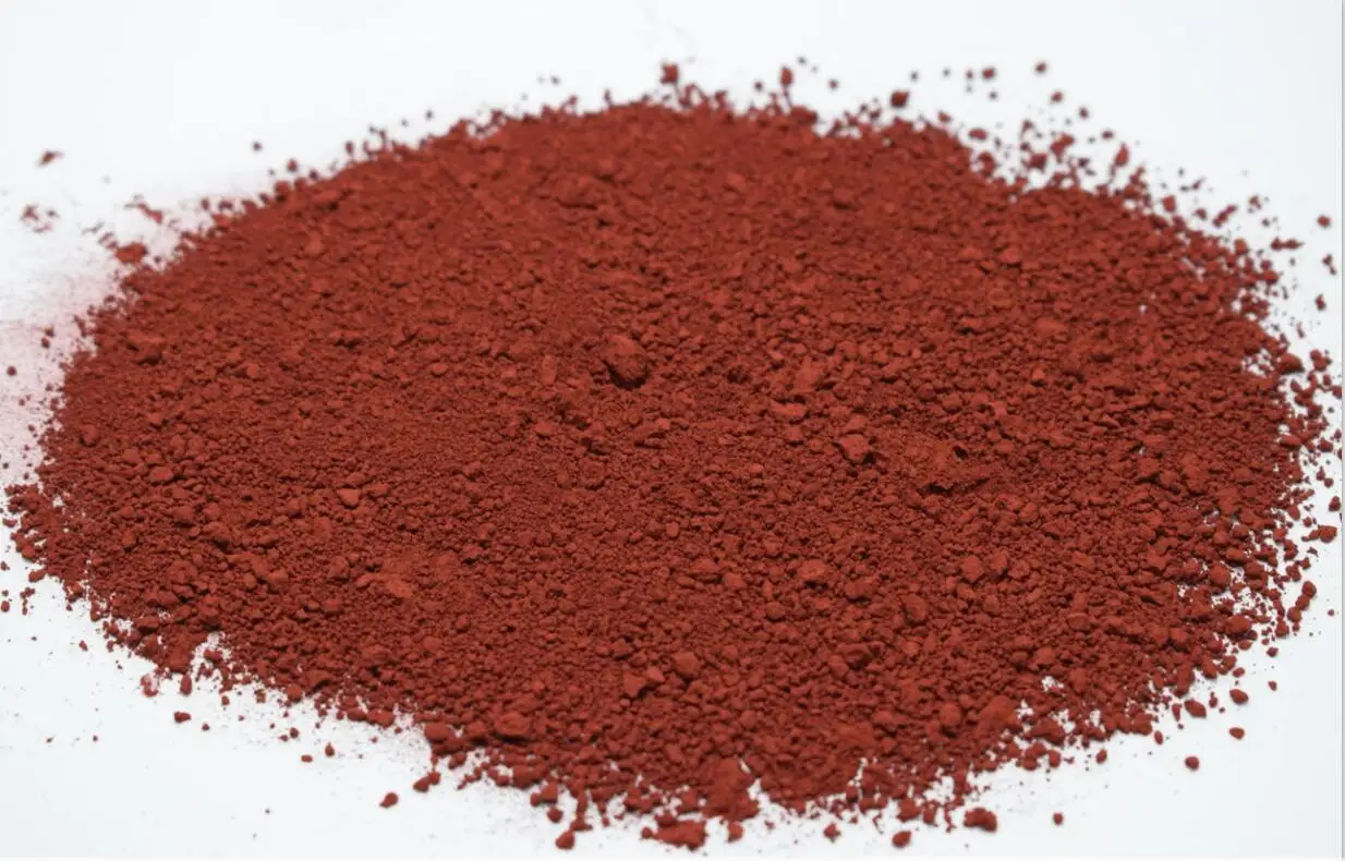 color pigment Iron oxide Red for concrete, terrace brick terrazo