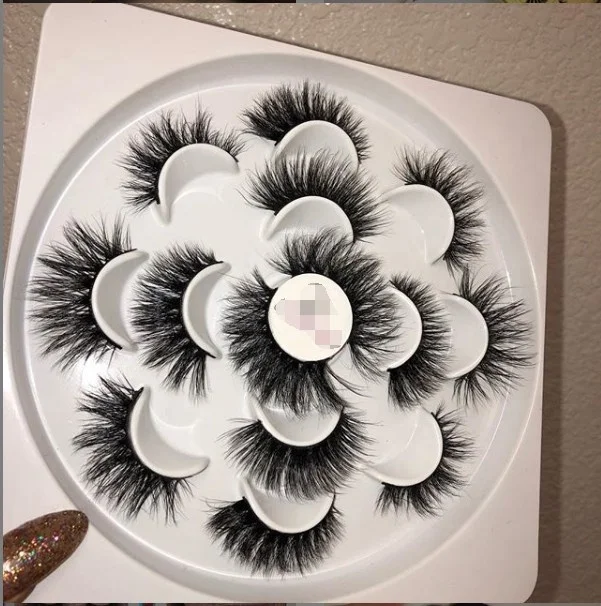 custom private label human hair cheap mink lashes 3d human hair eyelash