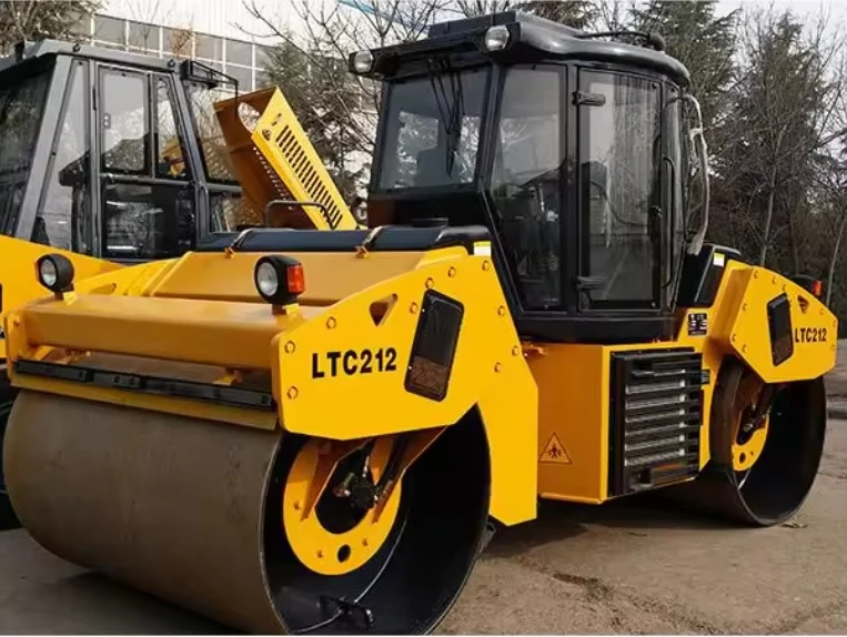 China Top Brand LUTONG Road Machine 12TON LTS212H Road Roller with Low Price