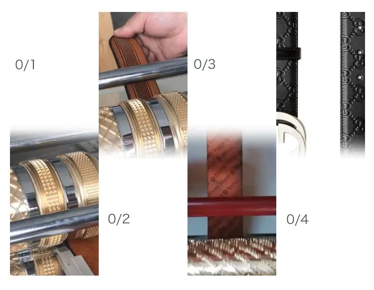 leather embossing machine