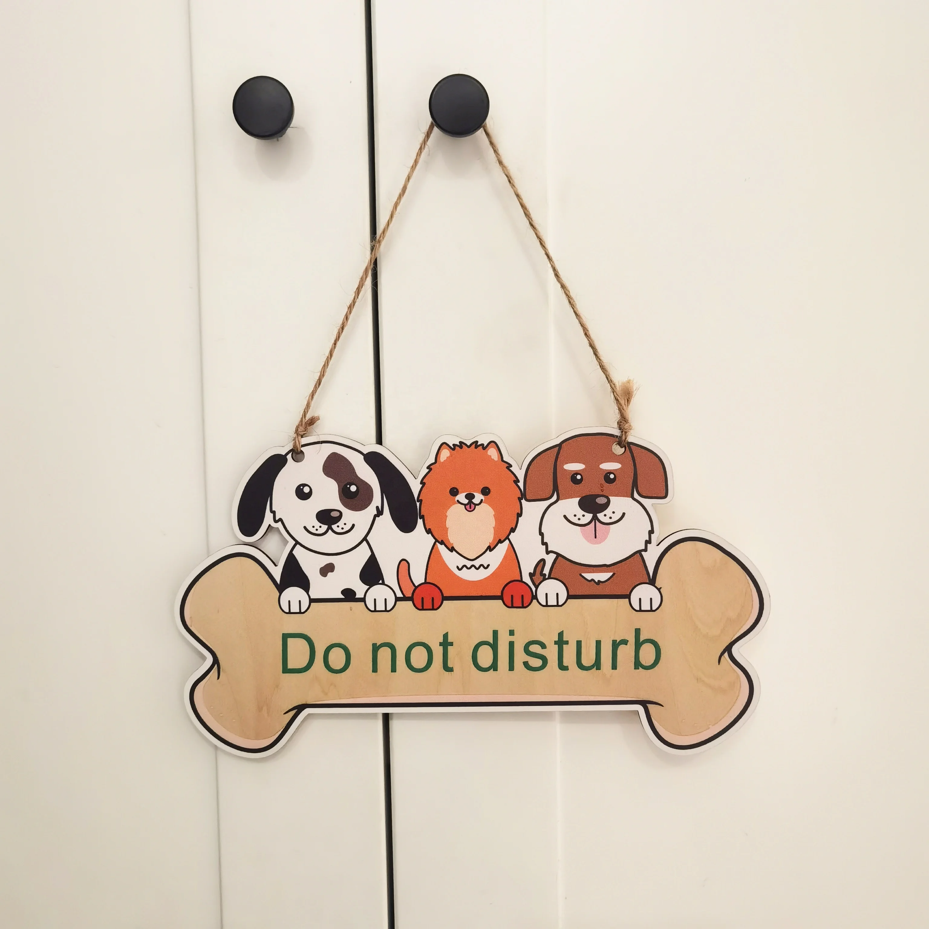 Custom Kids Room Door Hanger Plywood Name Sign Plate Animal Hanging Ornaments Holiday Christmas Decor For Kids