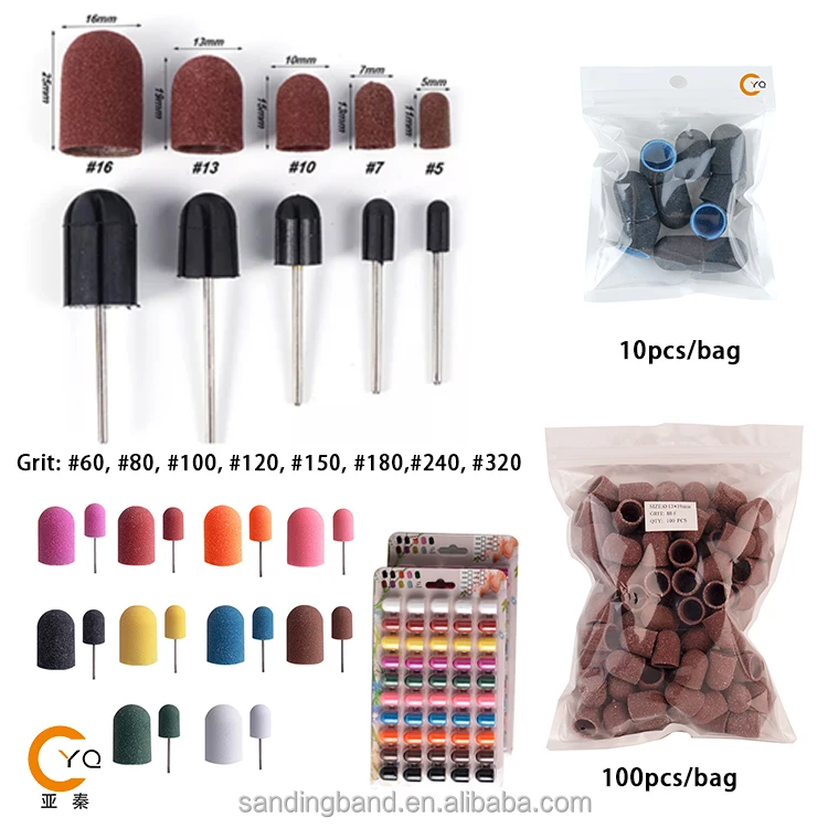 High End Cloth Base Sanding Bands Electric Callus Remover Nail Drill Polishing Accessories Manicure Pedicure Sanding Bands Tools