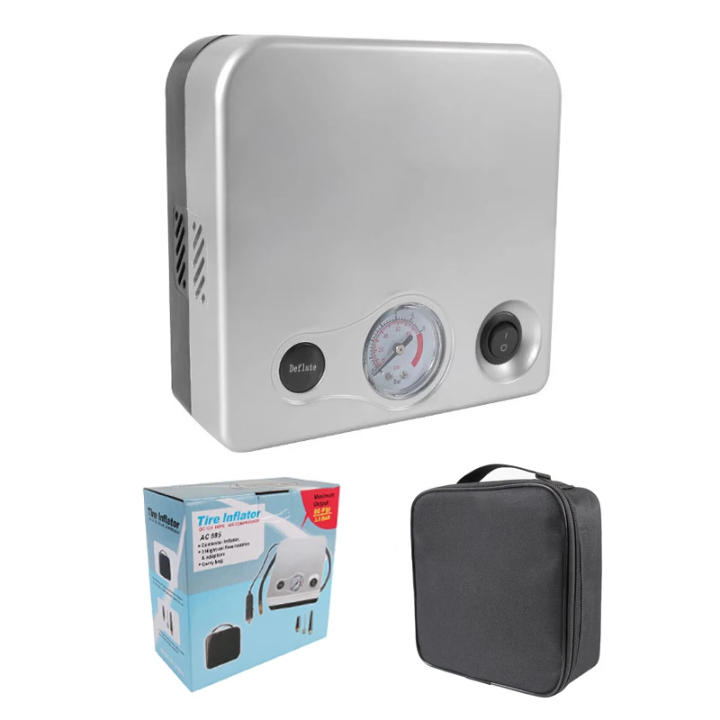 12v Auto Car Pump Air Compressors Automotive Portable Tire Inflator Car Air Compressor Air Pump