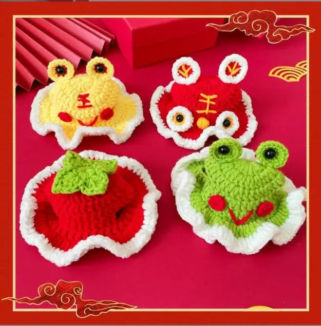 Cute Pet Hat Cat Dog Hat With Tiger Ears for Cat Kitten Puppy Pet Animal-Safe Materials and Adjustable