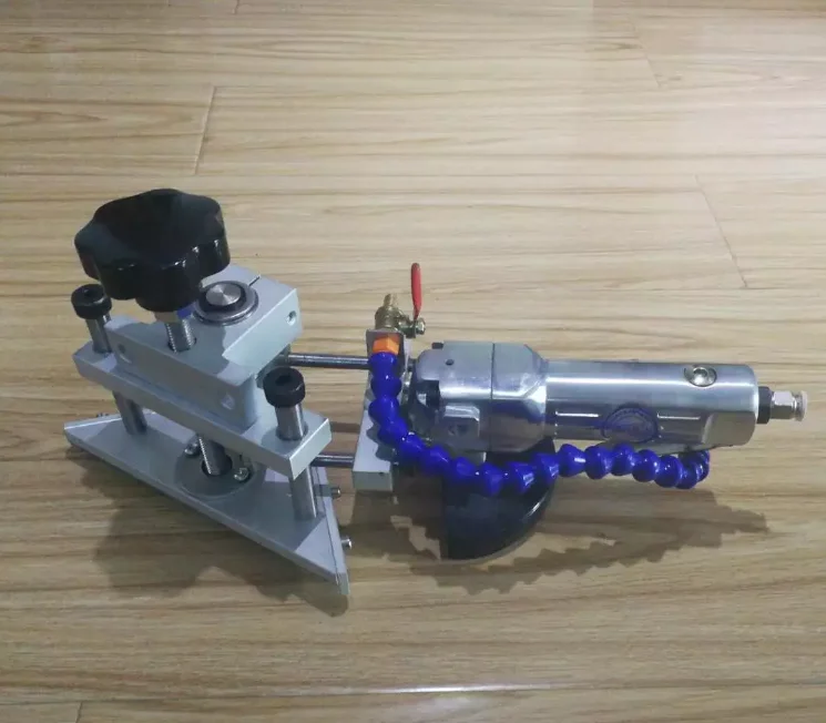 Mini Portable Pneumatic glass chamfering machine