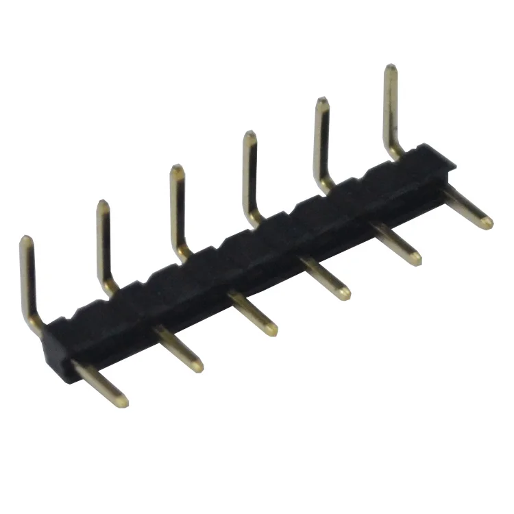 Customized Breakable 2mm Pitch Right Angle Pin Header Female Header Round Female 2.0mm pitch Pin header