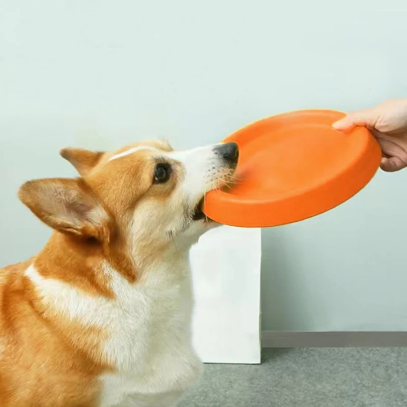 Pets Dog Frisbees Dog Flying Disc, Durable Dog Toys,  Floating Flying Saucer for Water Pool Beach