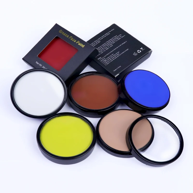Golden Phoenix 30g washable oil based professional cream grease face body paint for special FX makeup