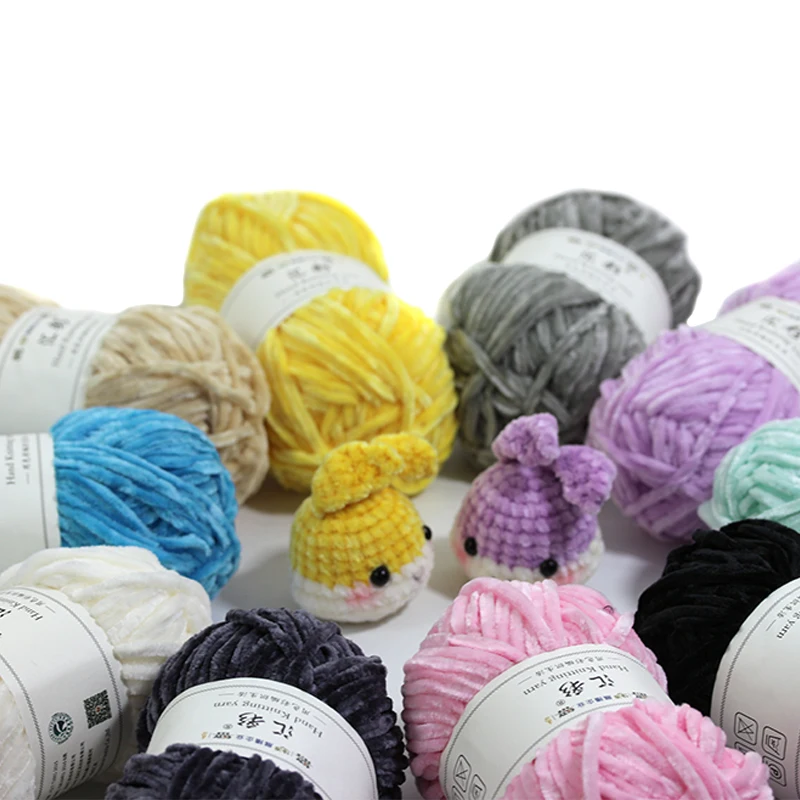 Лидер продаж, мягкая полиэфирная Однослойная пряжа для вязания ткани и шарфов