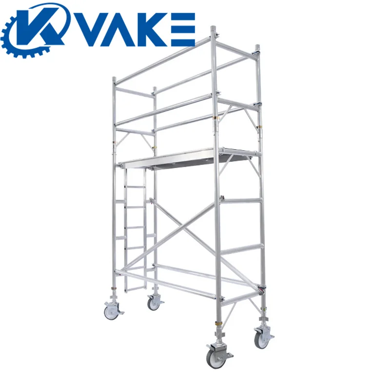 1000kg Load Weight Capacity Construction Used Layer Scaffolding Lighting Used Scaffolding Aluminum Alloy Scaffolding