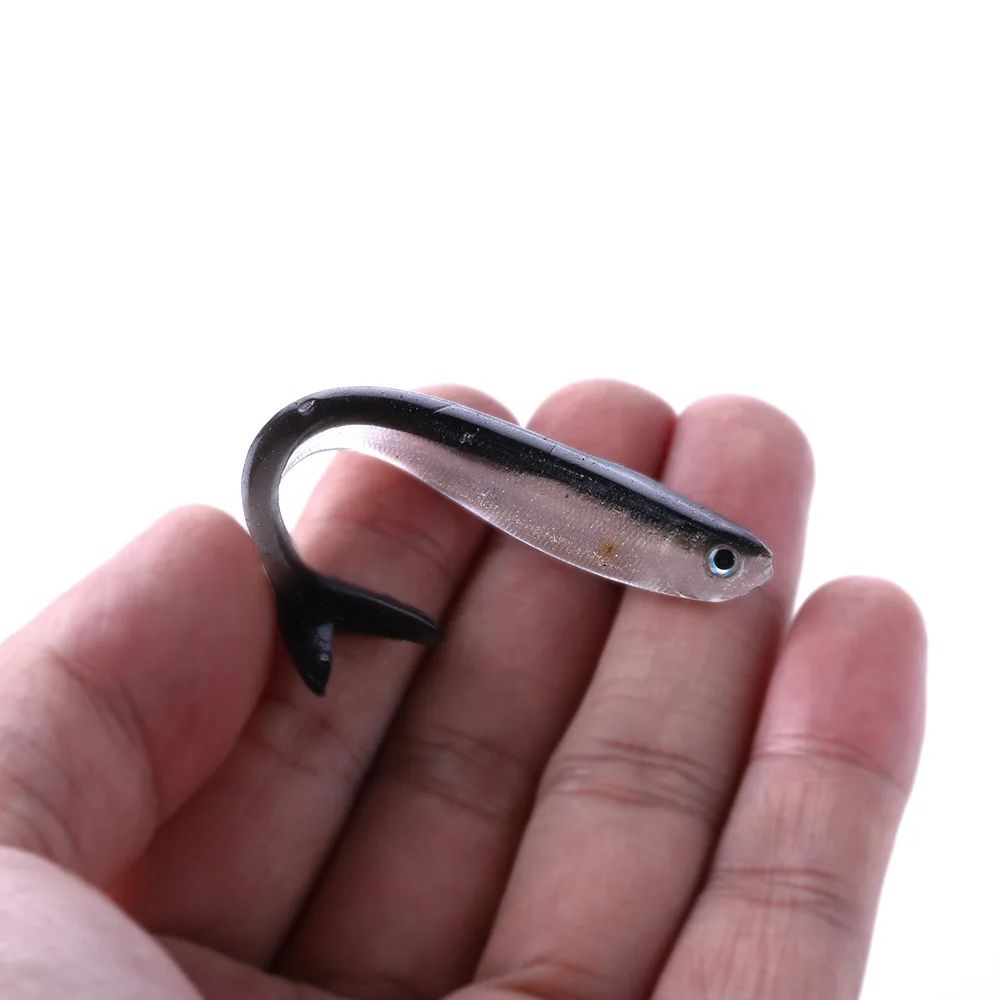 Horizon 3in 0.07oz Shad Fishing Lure Soft Baits Bulk Iscas Artificiais Pesca Soft Plastic Lure for Carp Bass Pike