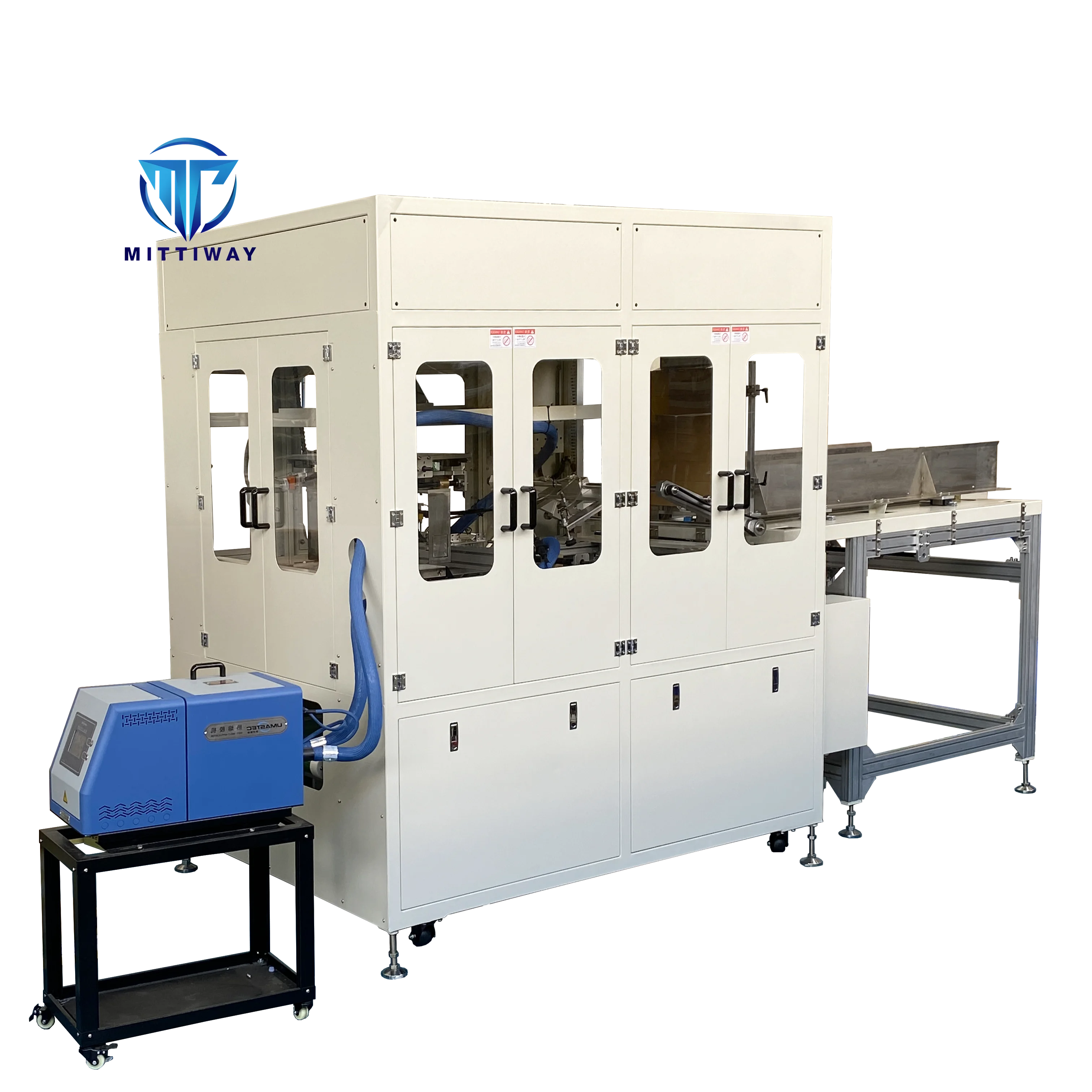 Tray Former for Case with Hotmelt