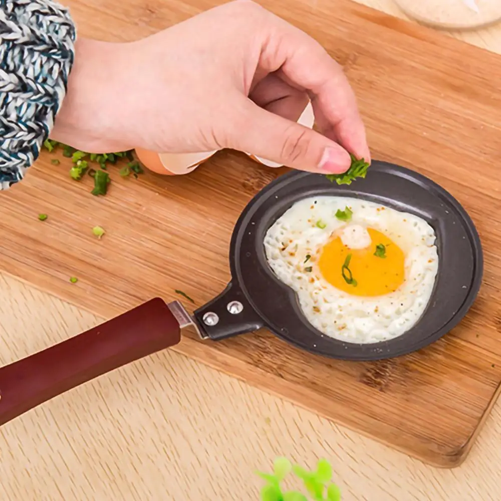 Mini Cute Shaped Egg Frying Pans Nonstick Stainless Steel Omelette Breakfast Pancake Egg Mould Pans Cooking Tools