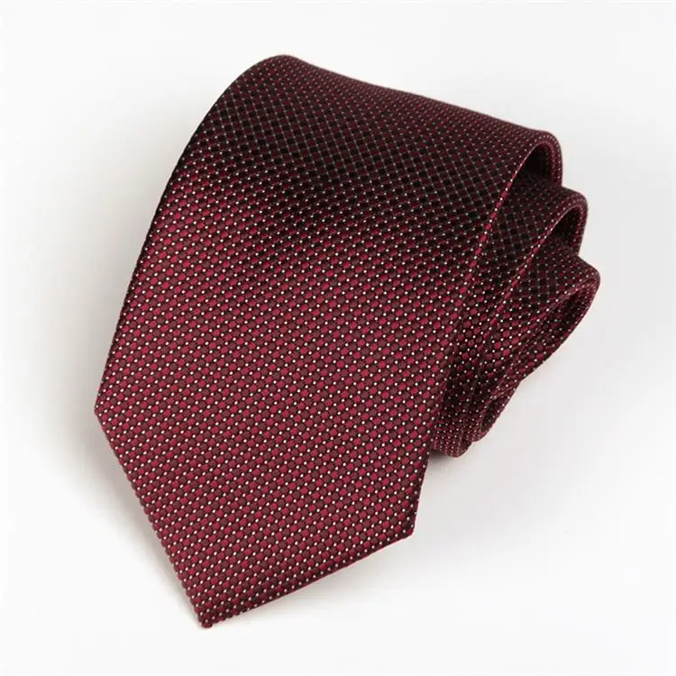 Tking High Visibility Polyester Custom Woven Tie Men Print Chambray Cheap School Uniform Neckties Company Logo Ties For Custom