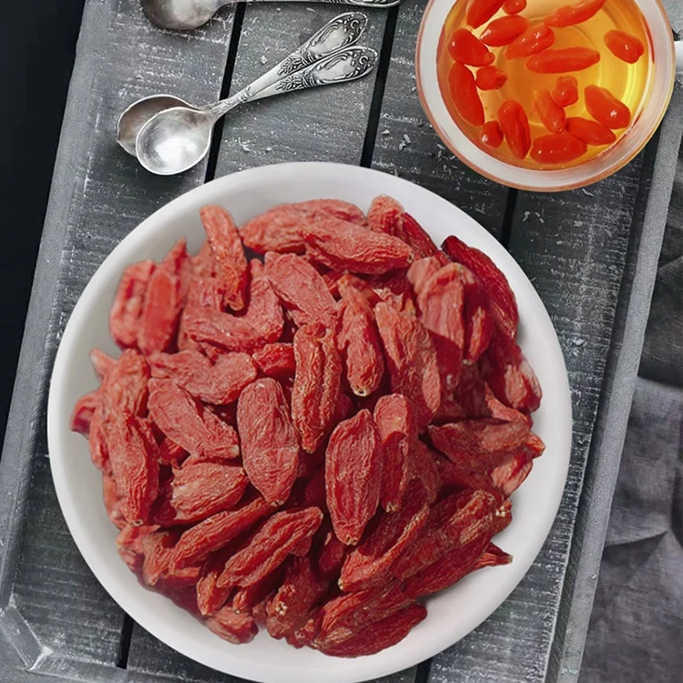 Organic Qinghai Goji Chinese Wolfberry Natural Dried Organic Goji Berry