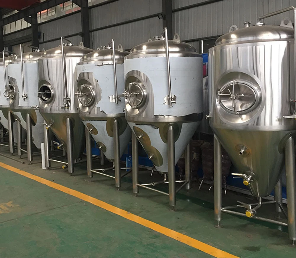 500l jacketed conical fermenter stainless steel beer fermentation tank