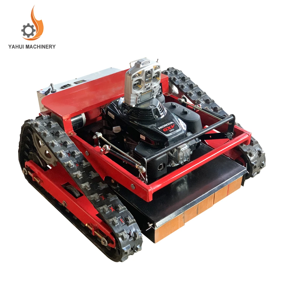 Remote Tracked Slope Grass Cutters Tracked Lawn Mower