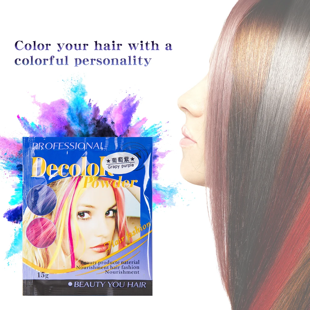 China manufacturer wholesale Professional permanent bleaching Dye hair color powder
