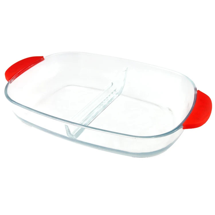 safe heat resistant glass baking cookware pan dish