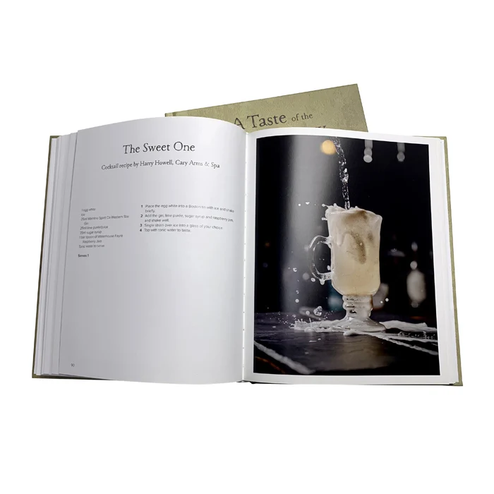 Boutique Hardcover Cook Book Printing Recipe Book For Baking/Cookie Book Printing