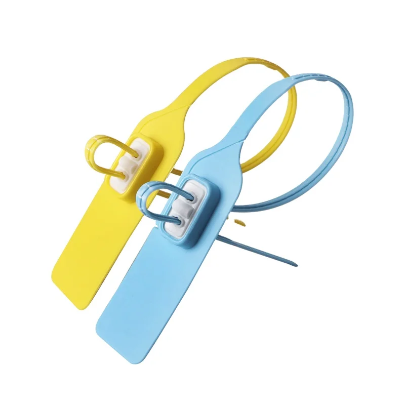 packaging custom plastic bag strip security seal