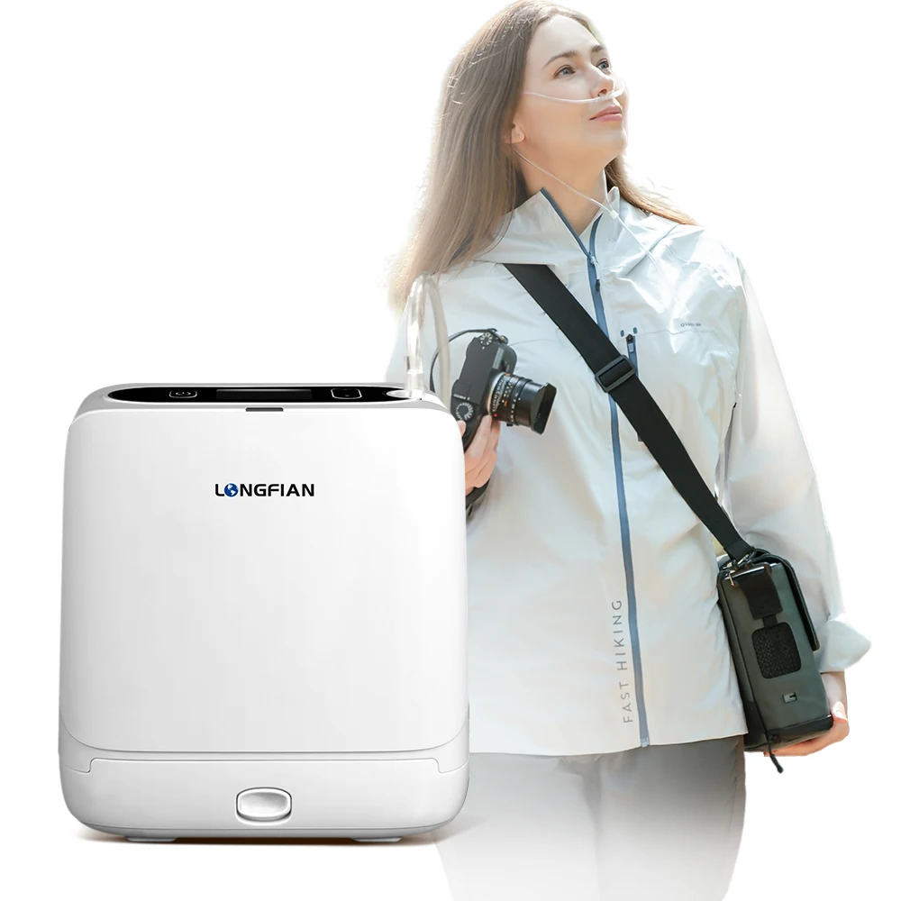 Longfian Car Essential DC 12V Portable Oxygen Concentrator Perfect for Outdoor Adventures and Long Journeys