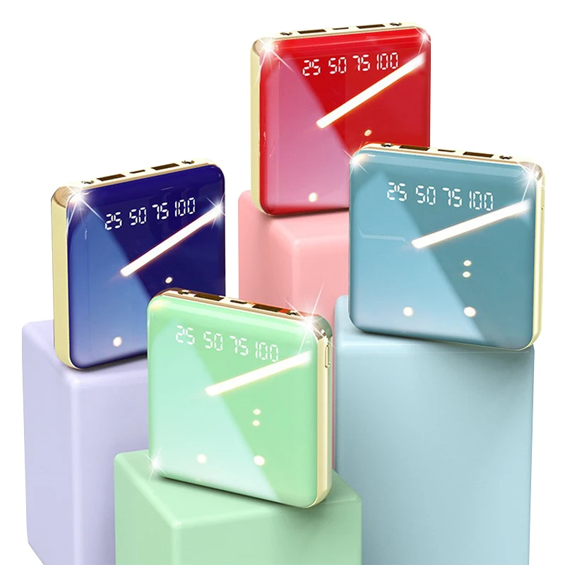 bank зарядное устройство мобильного зарядного устройства + банки 10000 мА/ч, портативные зарядные устройства для xiaomi