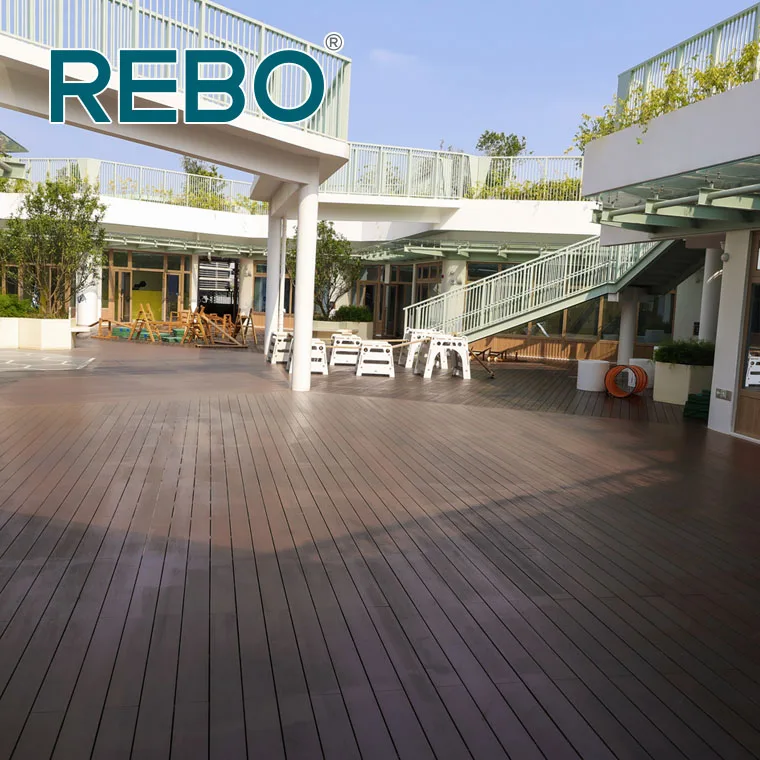 Открытый водонепроницаемый бамбуковый настил