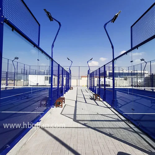 New arrival Luxury Panoramic Professional  Padel court Supplier Outdoor Indoor Paddle Tennis Price