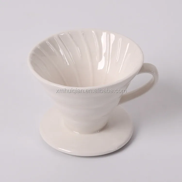 Hot seller type fashion style Ceramic Coffee Dripper coffee filter cup