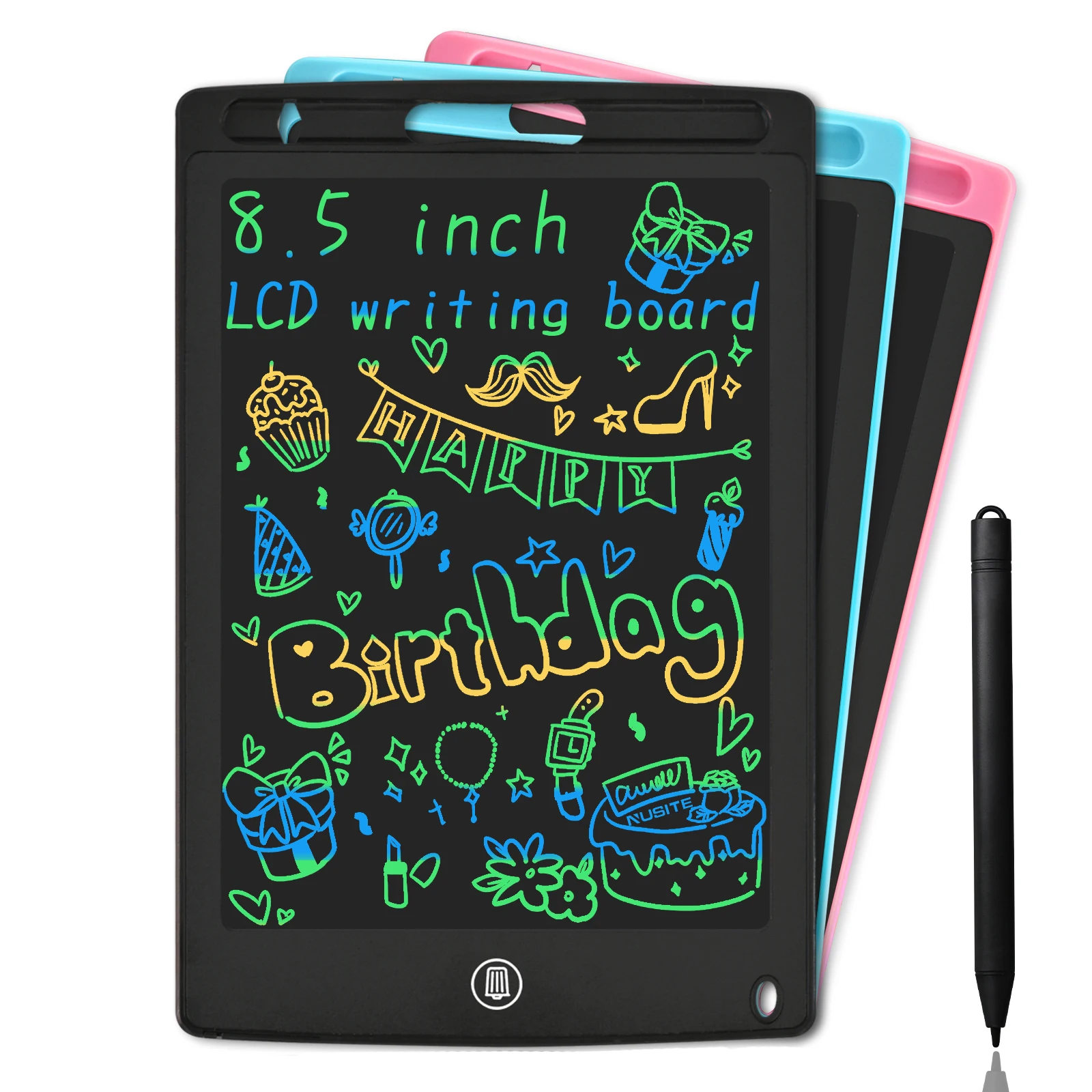 12 Inches Holiday Birthday Christmas Kids Girls Gifts Paperless Board Memo Pads LCD Writing Tablet Drawing Tablet