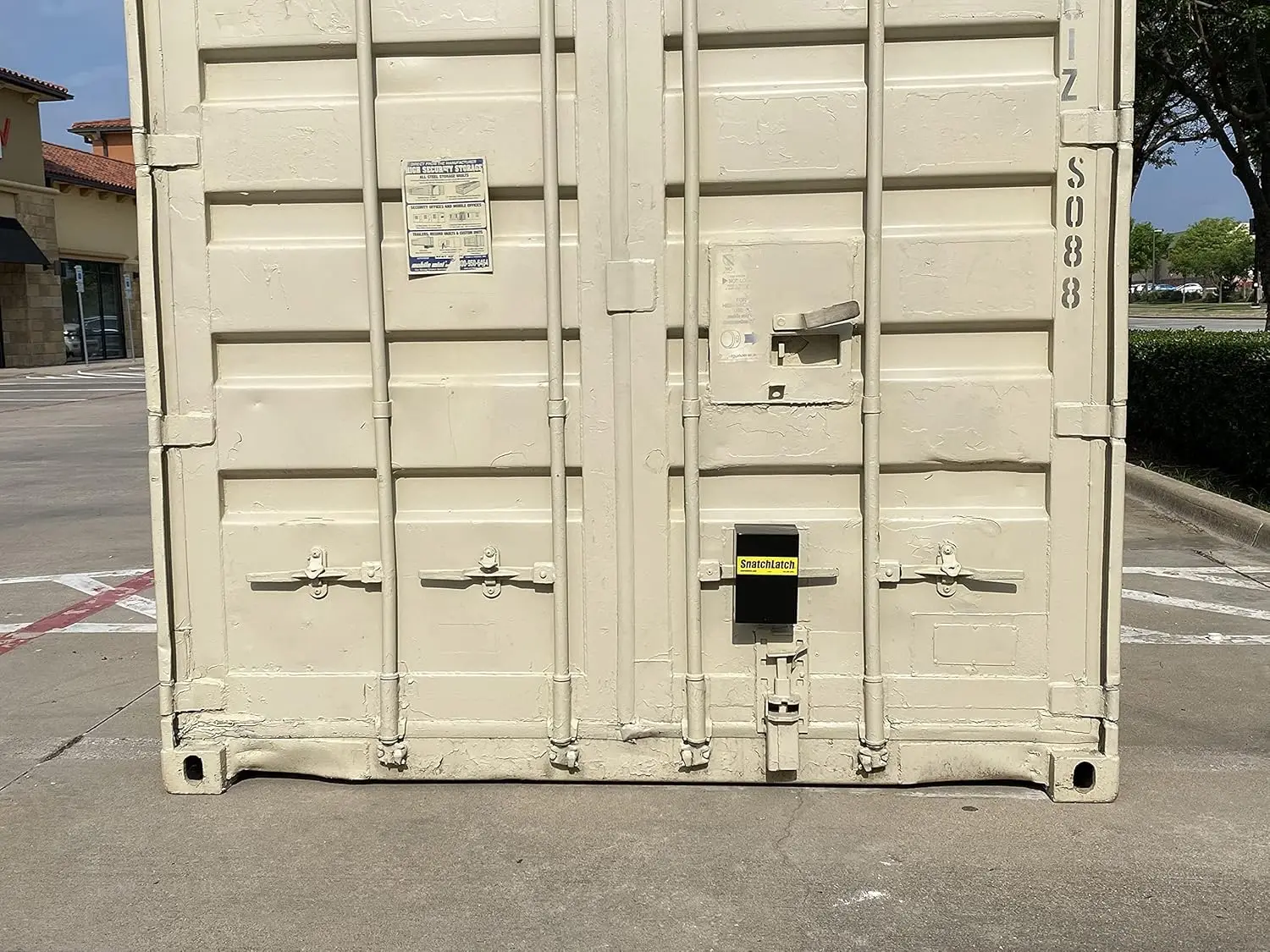 Heavy Duty Trailer Door Lock Protection Device Designed for Trailer Door Lock Protection Cam Bar Door Lock Protection Device
